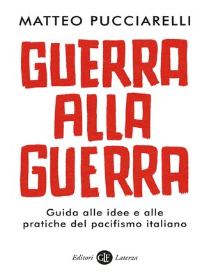 cover image of Guerra alla guerra
